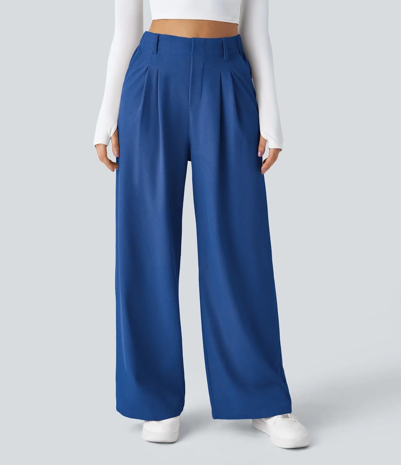 Everyday Wide‑Leg Comfort Pants
