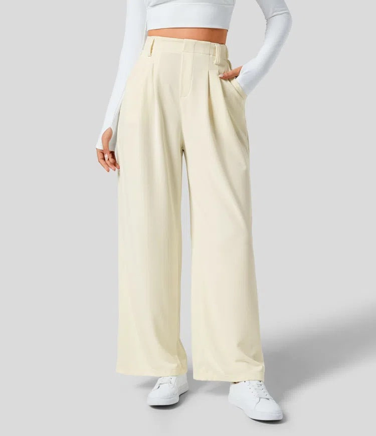 Everyday Wide‑Leg Comfort Pants