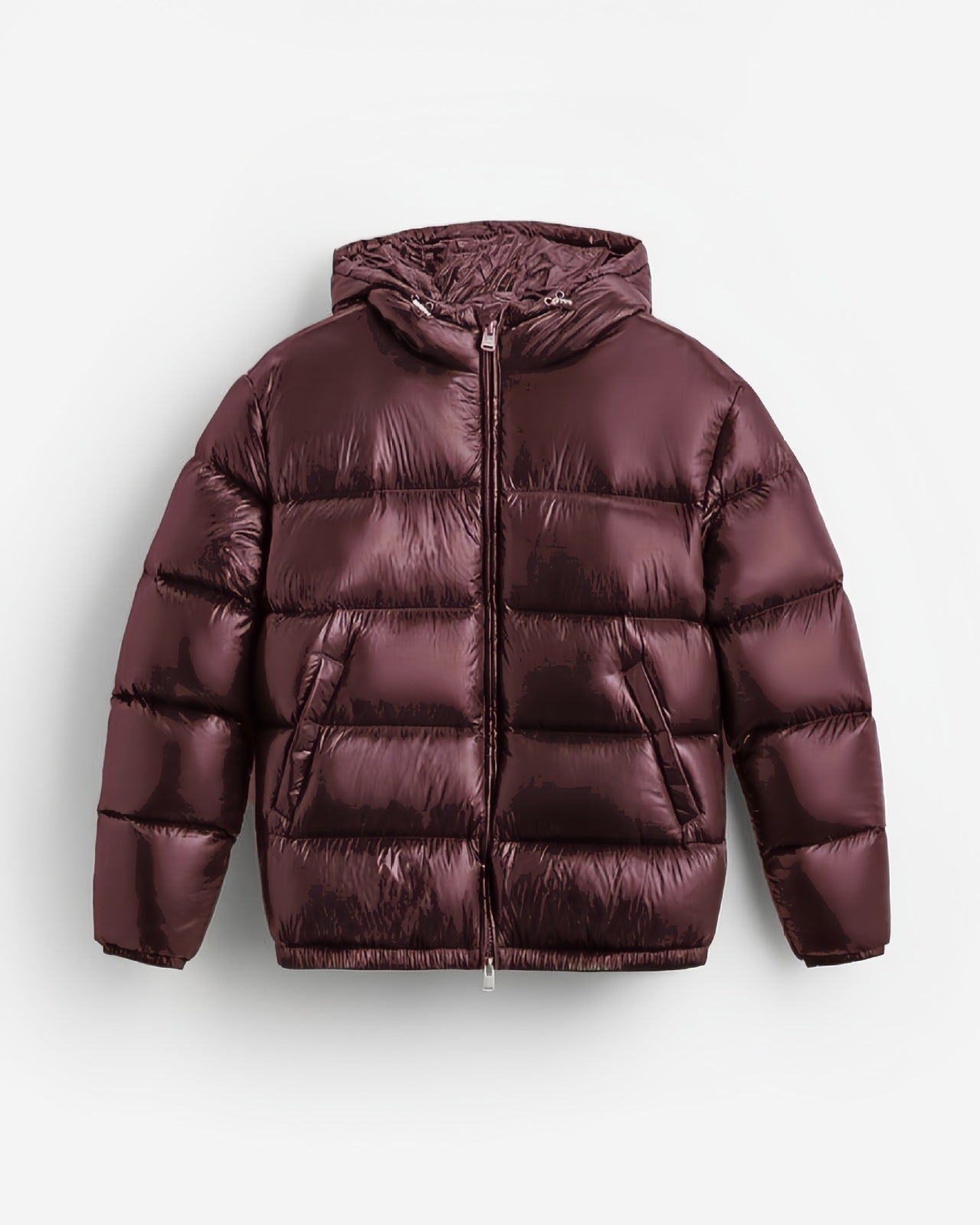 Glossy Puffer Everyday Warmth Jacket