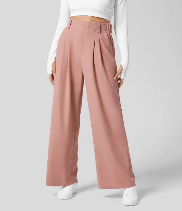 Everyday Wide‑Leg Comfort Pants