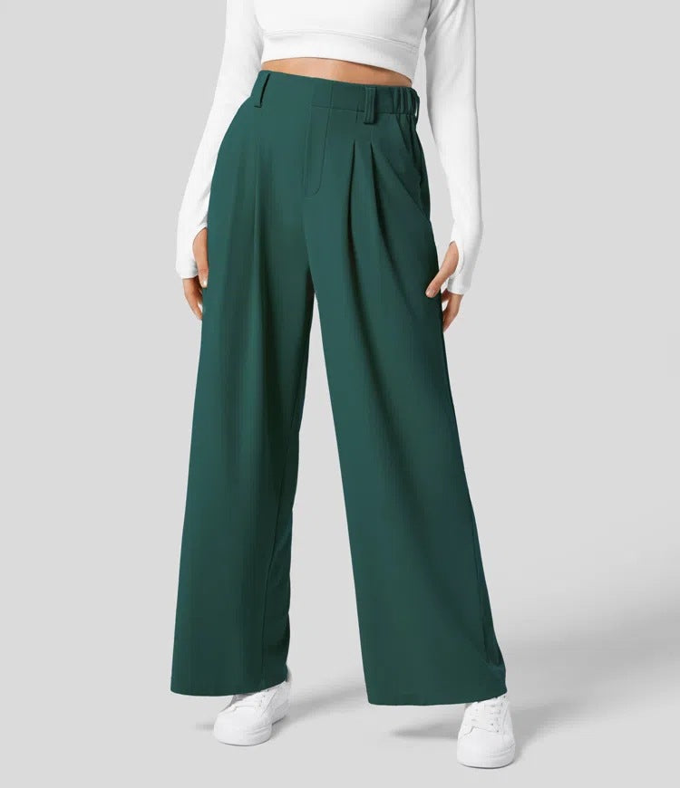 Everyday Wide‑Leg Comfort Pants