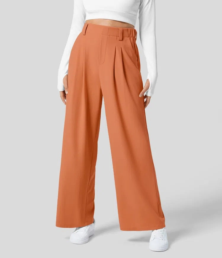 Everyday Wide‑Leg Comfort Pants