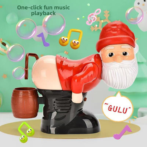 Santa Bubble Surprise Toy
