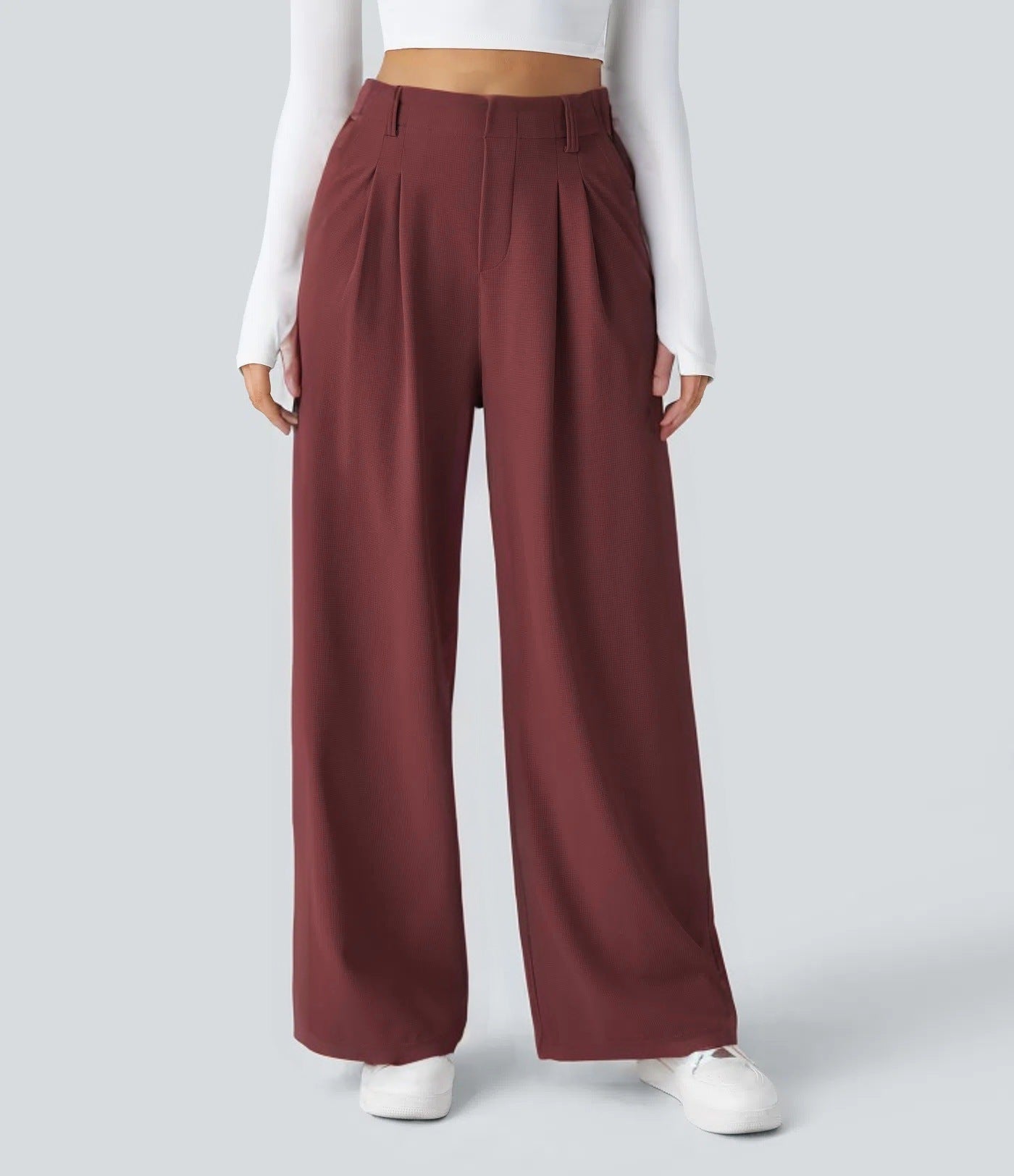 Everyday Wide‑Leg Comfort Pants