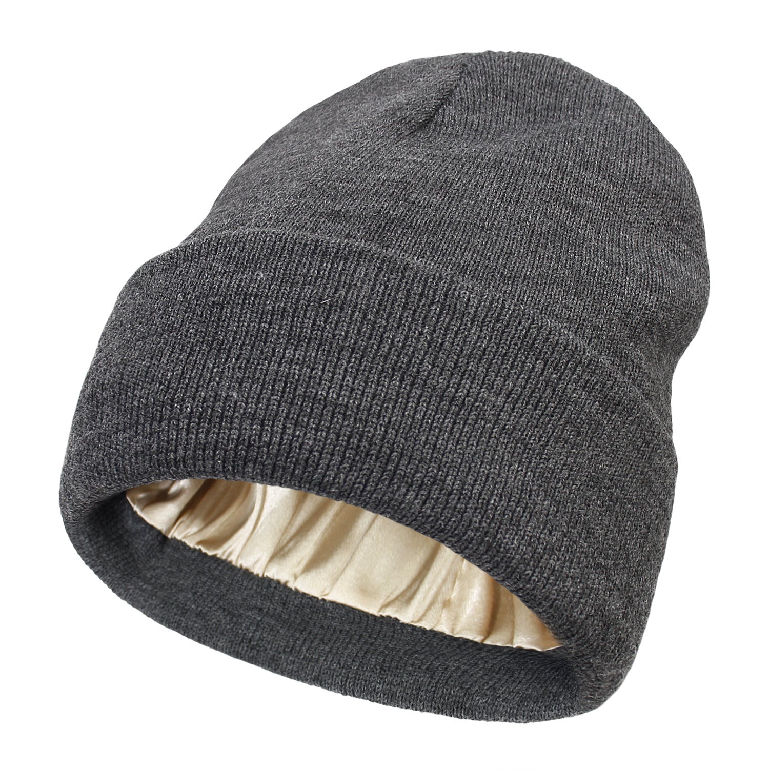 Satin-Lined Anti-Frizz Beanie