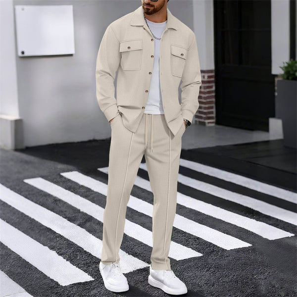 Everyday Waffle Jacket Set