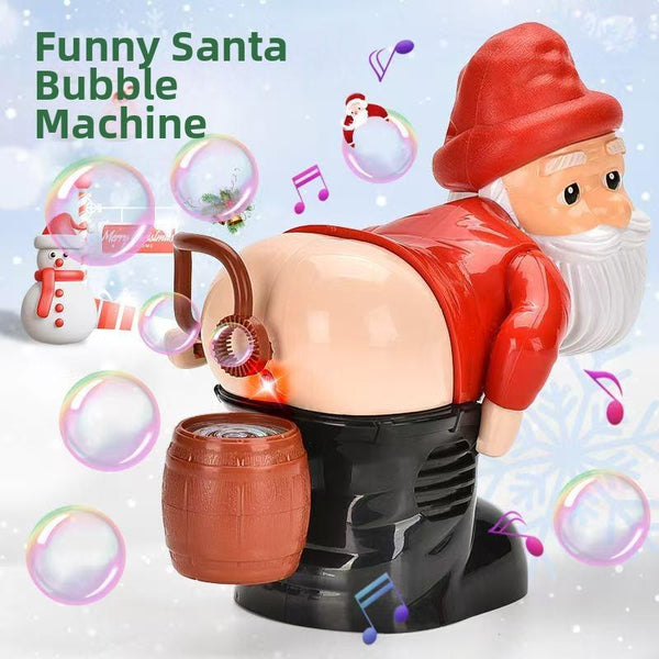 Santa Bubble Surprise Toy