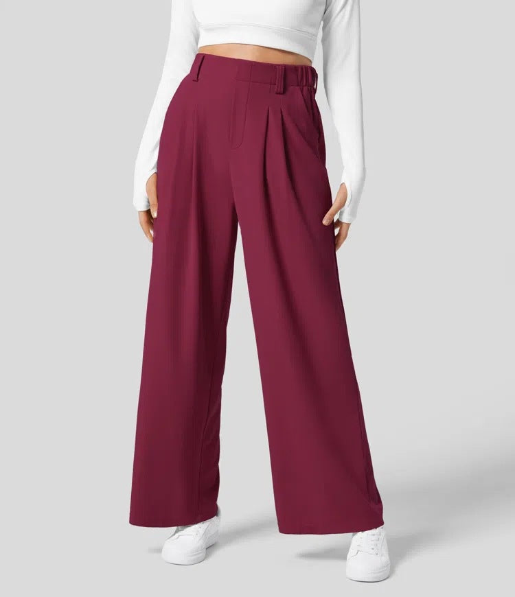 Everyday Wide‑Leg Comfort Pants