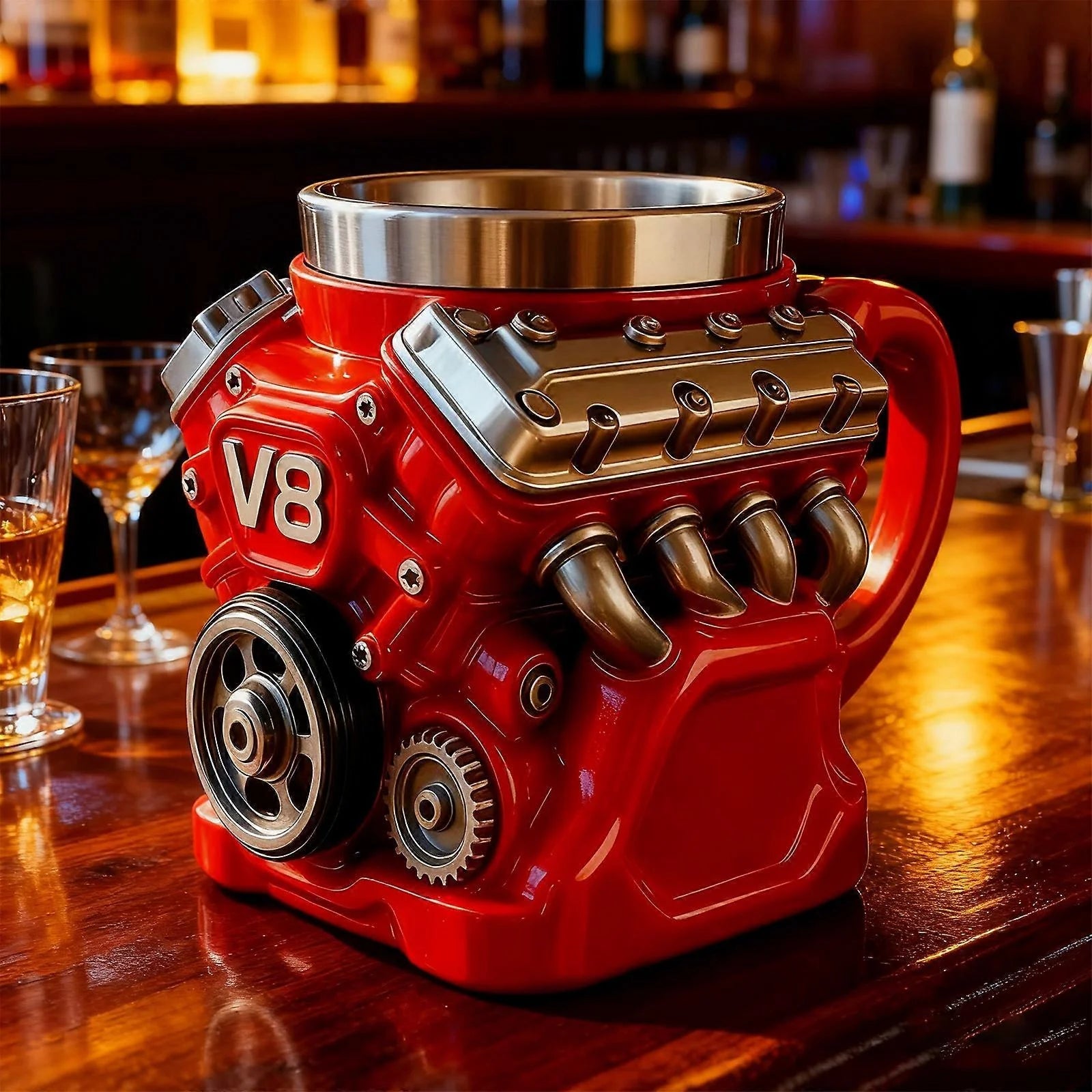 Retro Engine Coffee Mug