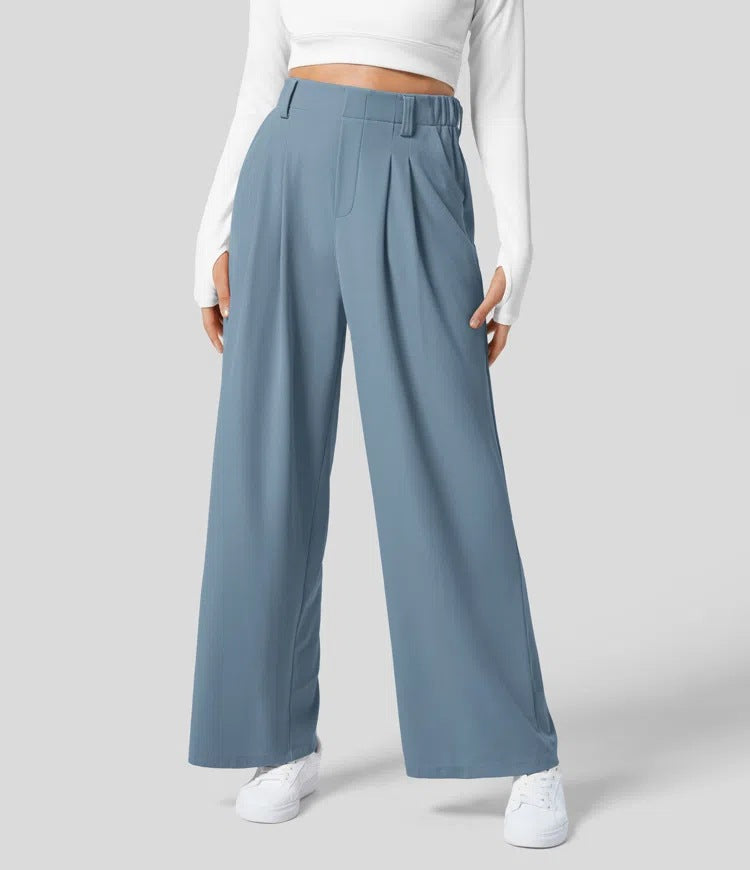 Everyday Wide‑Leg Comfort Pants