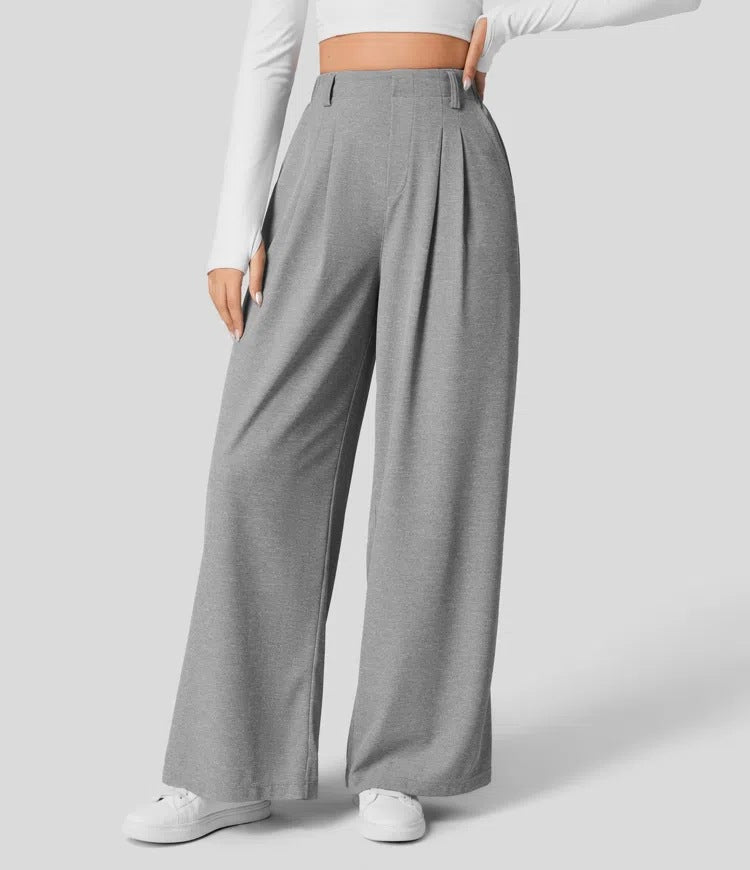 Everyday Wide‑Leg Comfort Pants